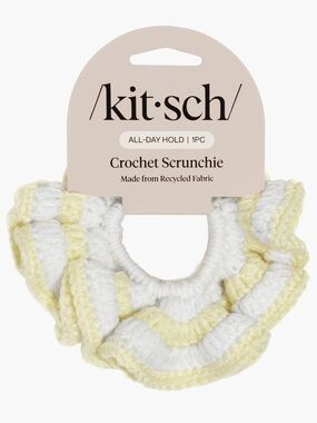 Crochet Scrunchie
Kitsch NWT Color: Butter Yellow